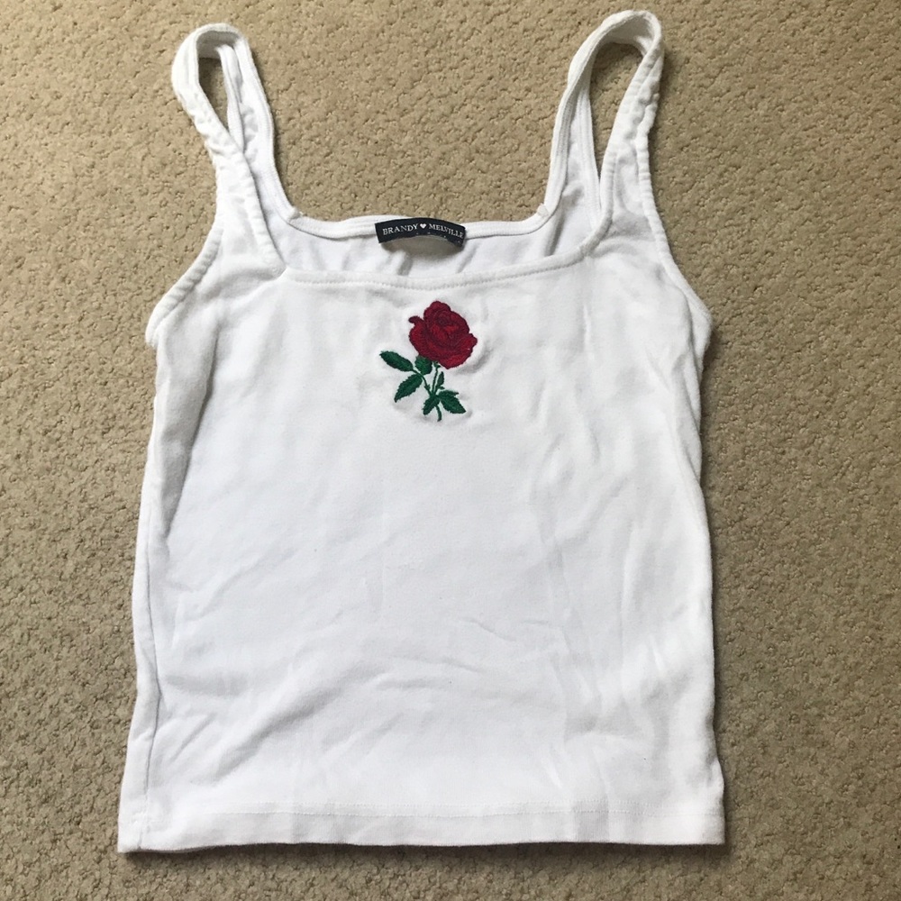 Brandy Melville Rose Tank